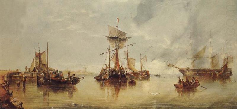 Marine painting, Henry Redmore